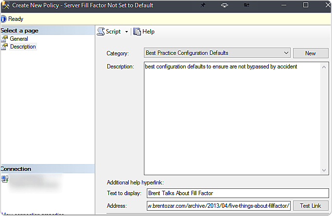 Description Details on Policy