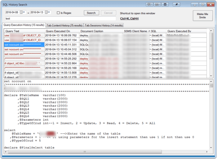 History of Execution