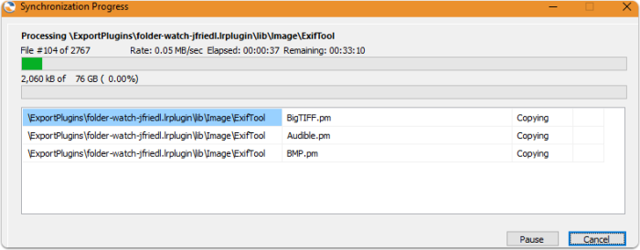 Running backup in attended mode